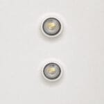 gu10 wave spotlights in interior