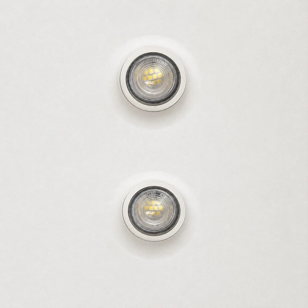 gu10 wave spotlights in interior